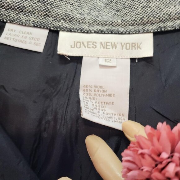 Jones New York, Not Worn, Women's Grey Pants, Size 12 - Picture 3 of 11